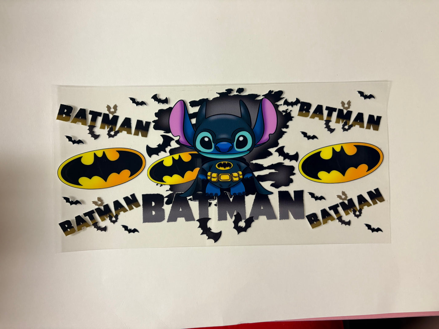 92. Stitch Batman UVDTF