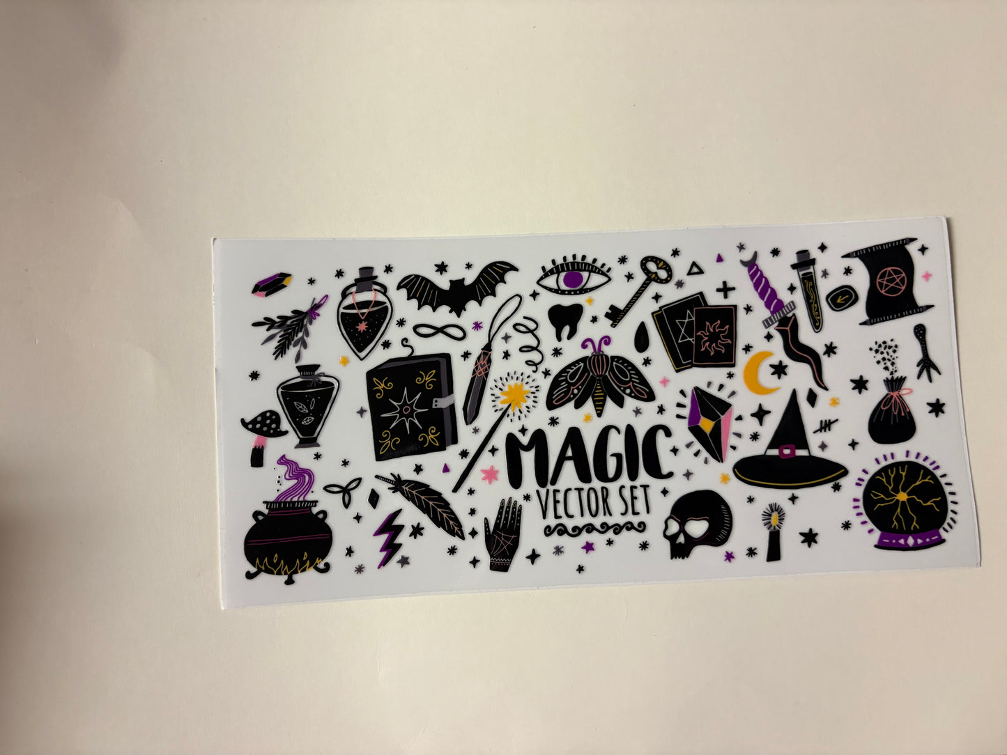 219. Halloween UVDTF Sheets