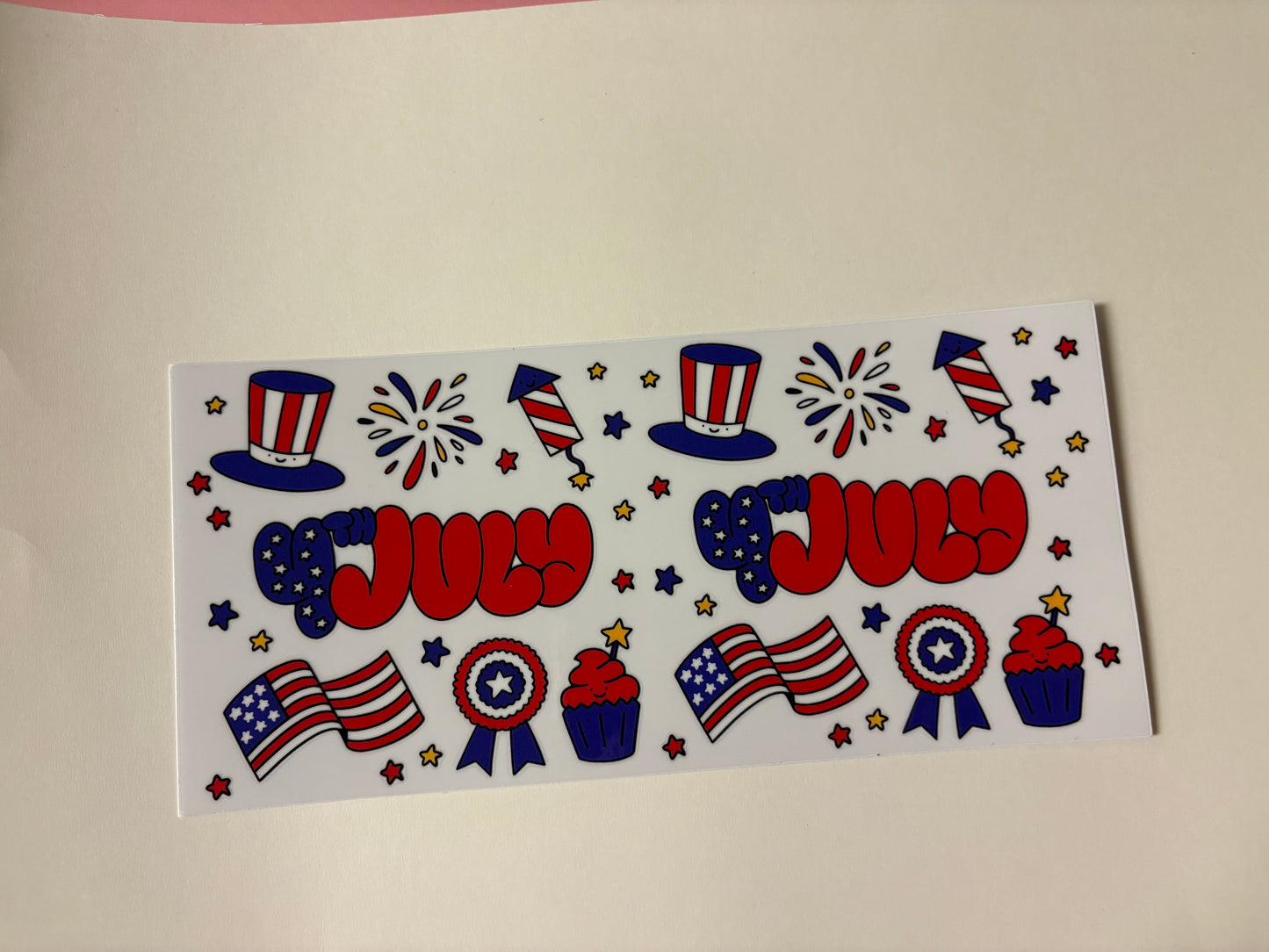 204. 4th of July UVDTF Wraps