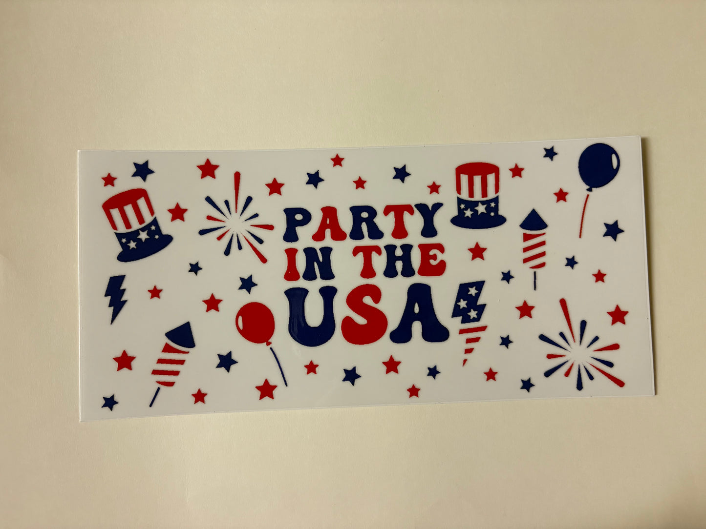 204. 4th of July UVDTF Wraps