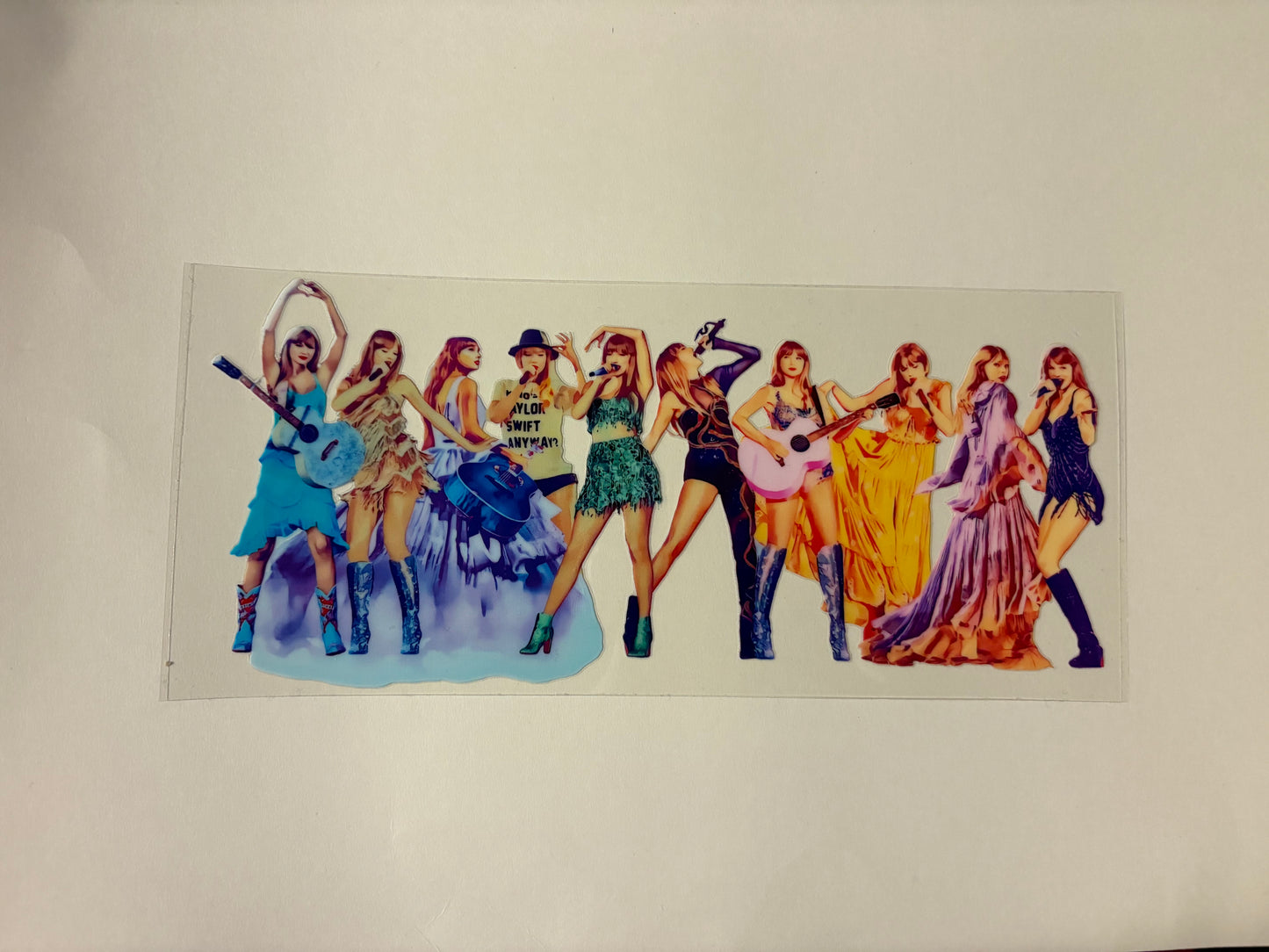 136. Taylor Swift UVDTF Wrap
