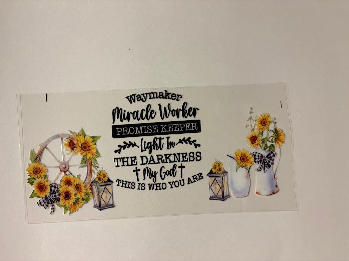 165. Miracle Worker UVDTF Wraps