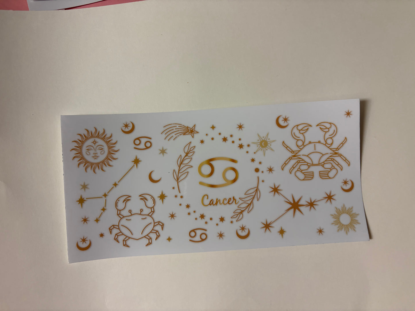 172. All 12 Zodiac Signs UVDTF Wraps