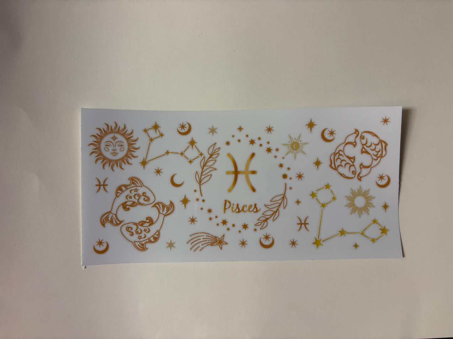 172. All 12 Zodiac Signs UVDTF Wraps