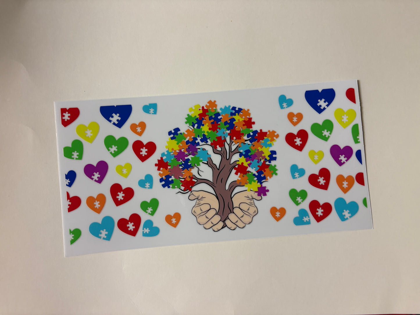 173. Autism Awareness UVDTF Wraps