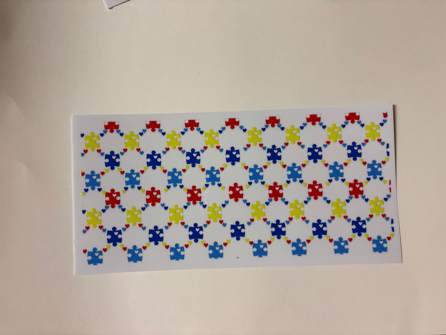 173. Autism Awareness UVDTF Wraps