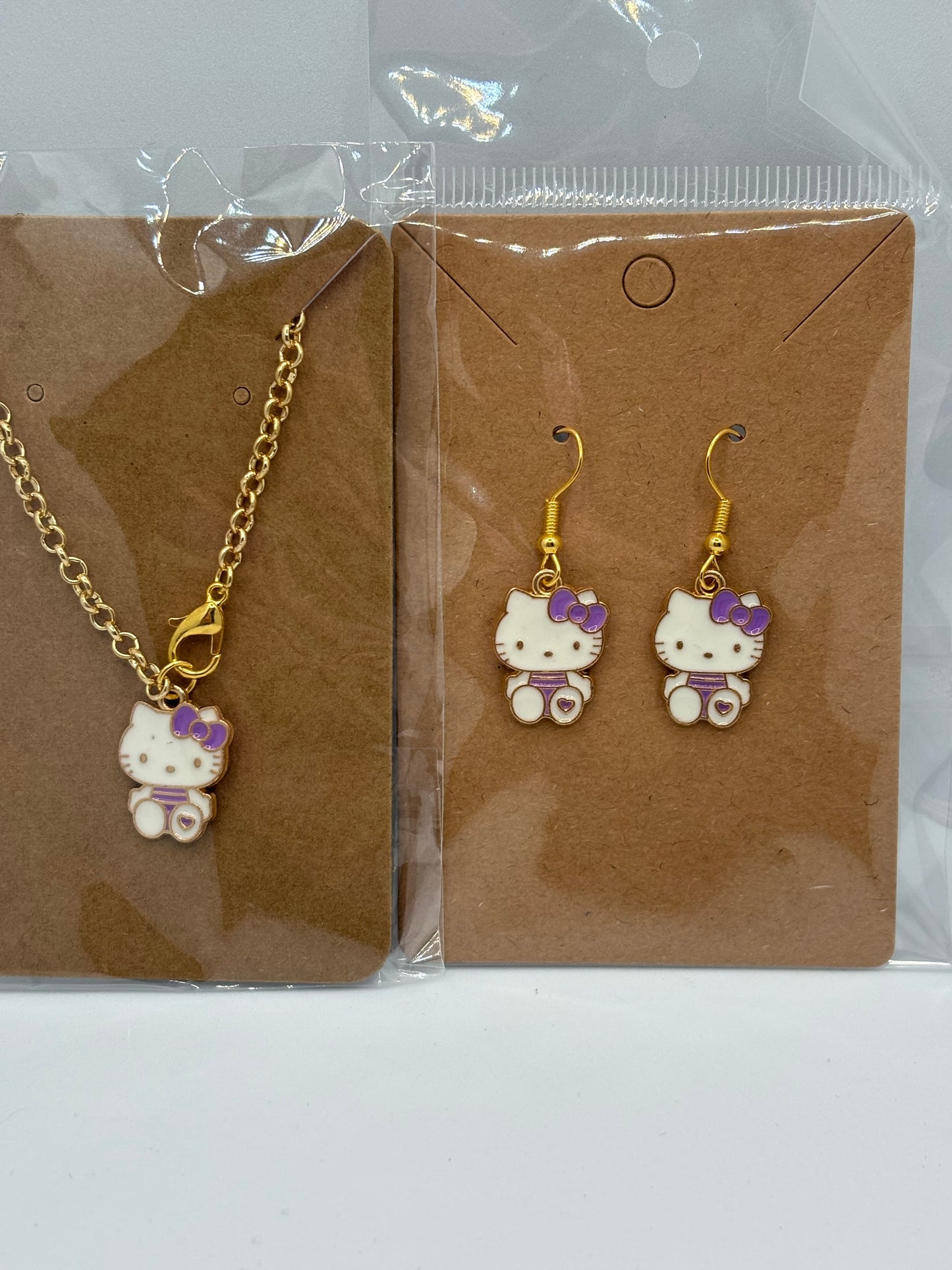 HK Cup Charm and Earrings Set.