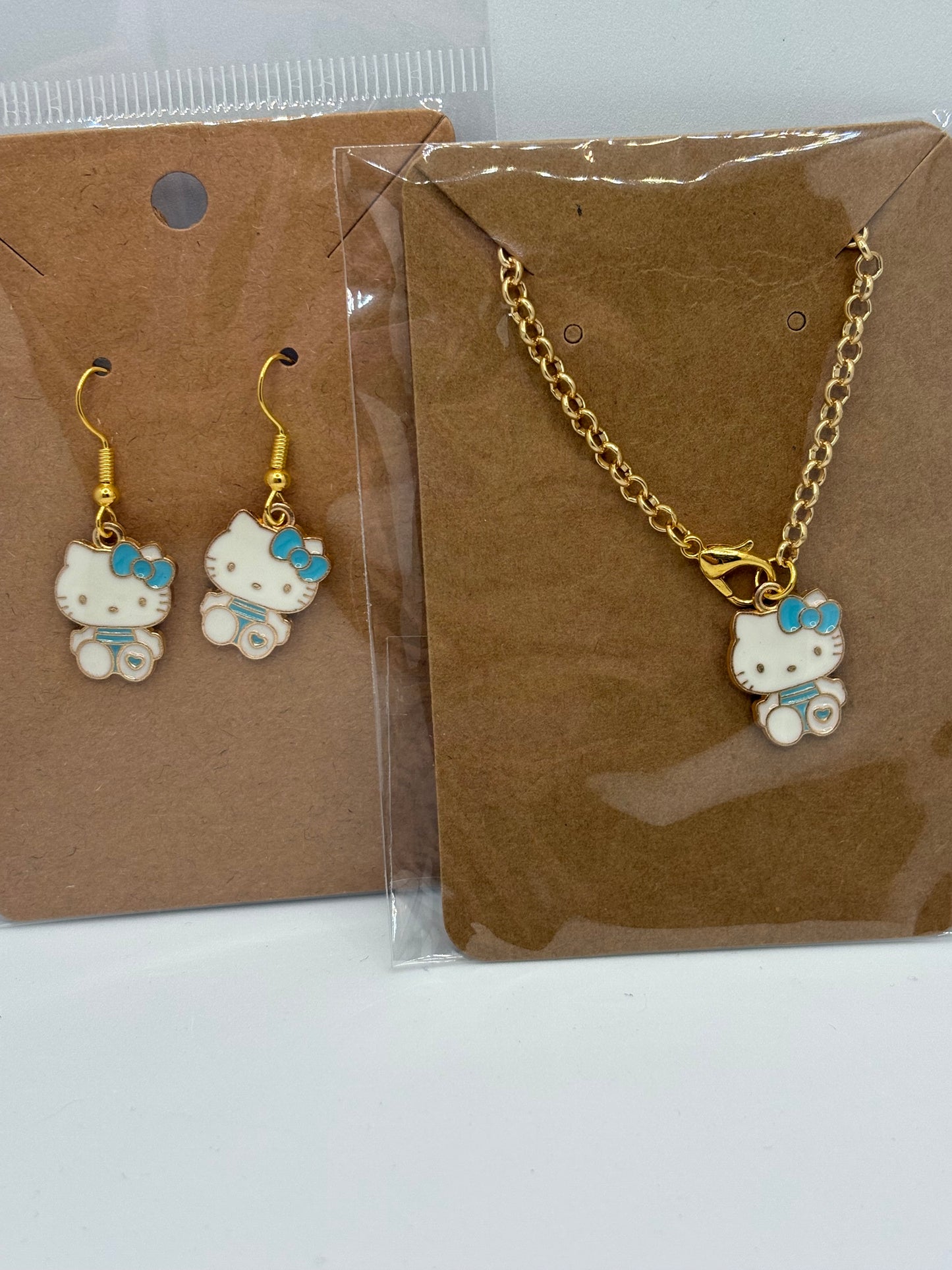 HK Cup Charm and Earrings Set.