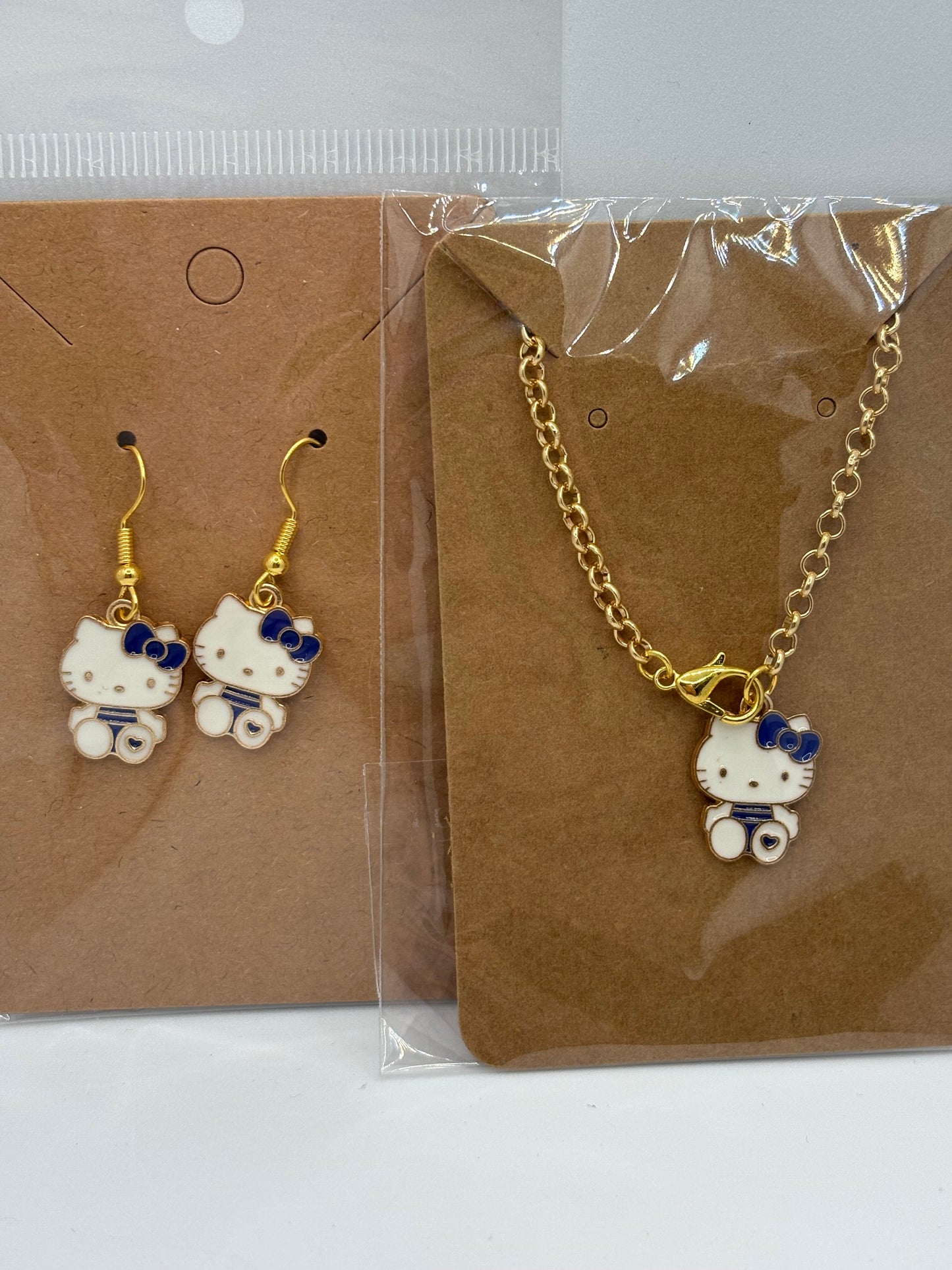 HK Cup Charm and Earrings Set.