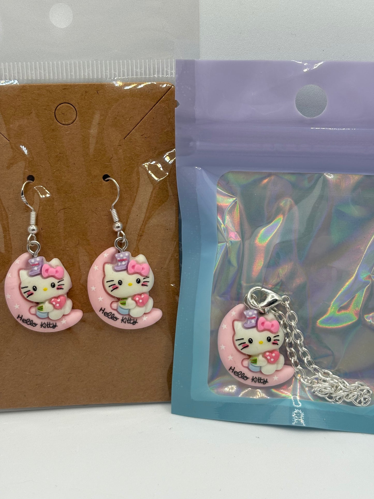 HK Cup Charm and Earrings Set.