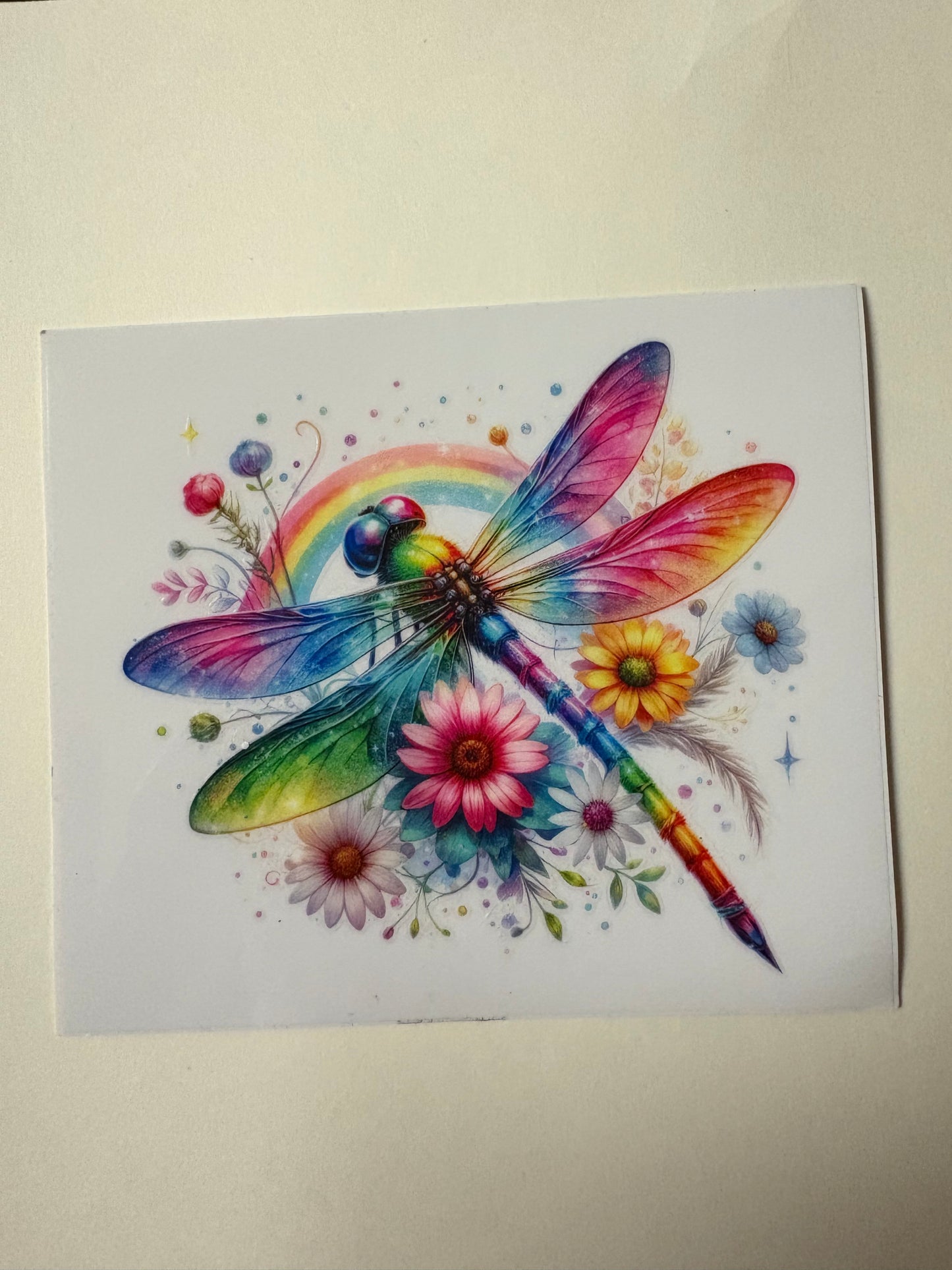 269. Dragonfly UVDTF Decal