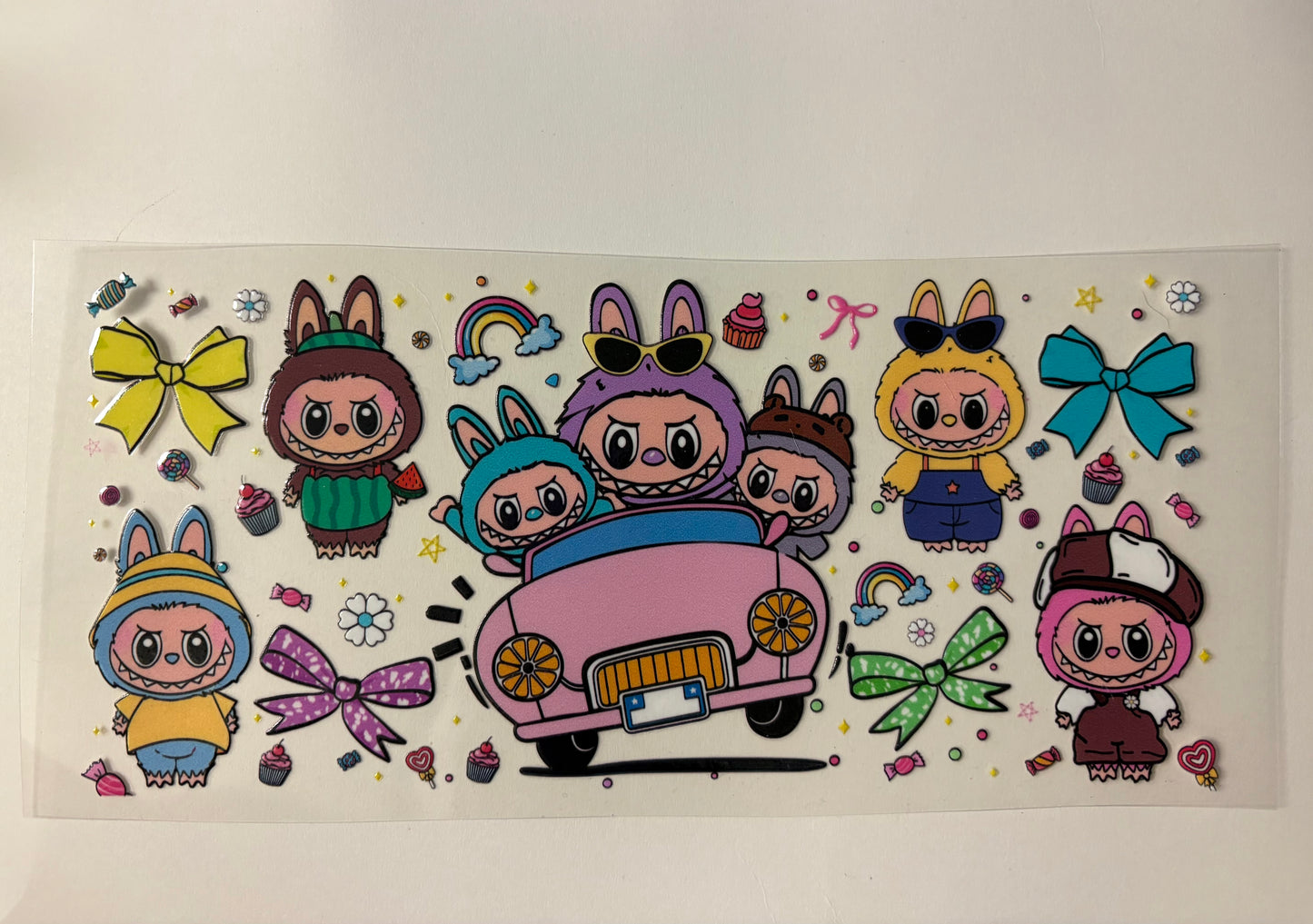 318. Labubu Car UVDTF