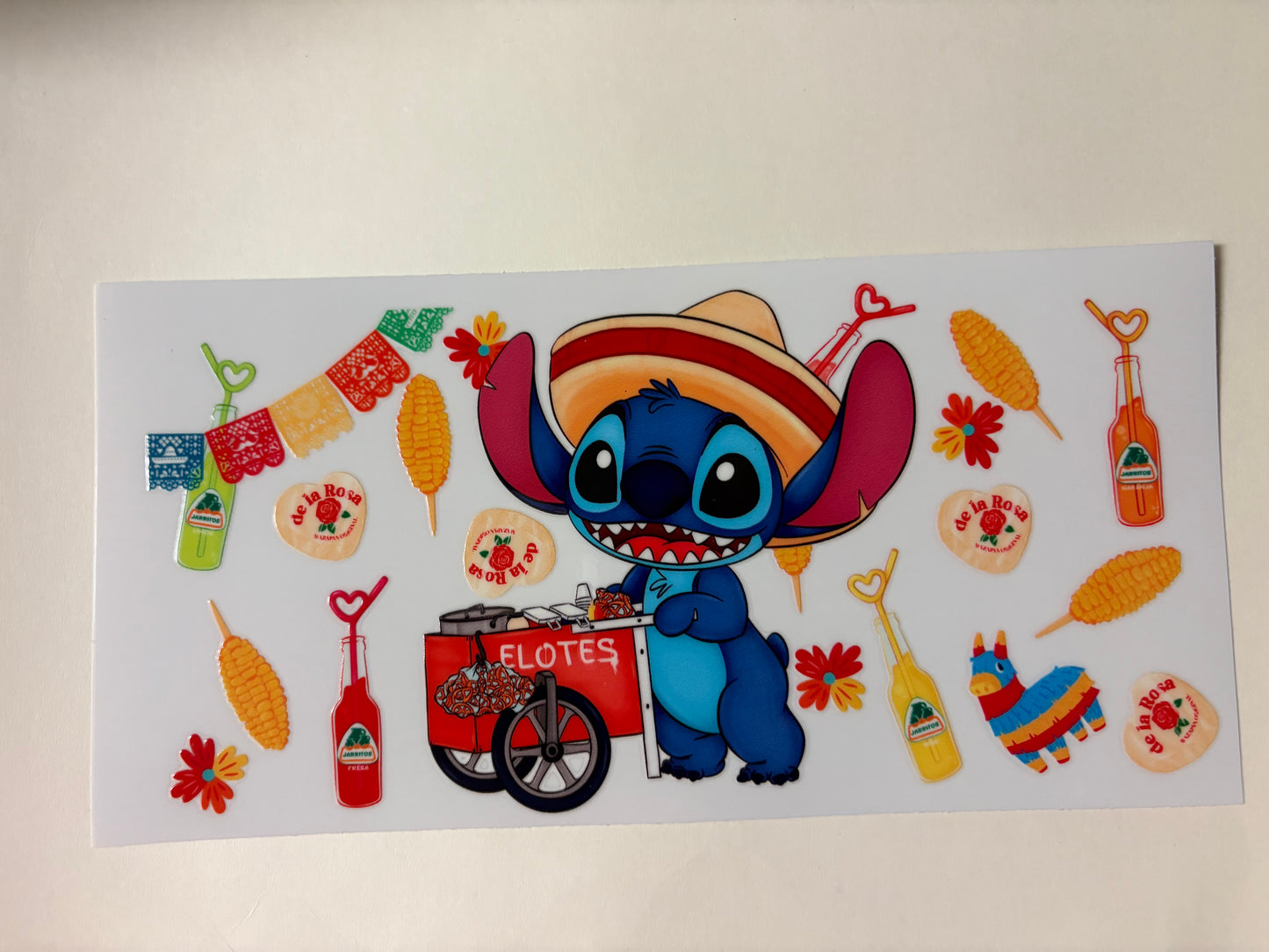 2. Stitch Elote UVDTF