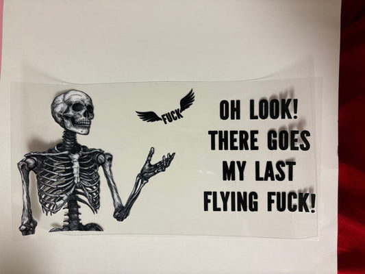 23. Last flying F UVDTF