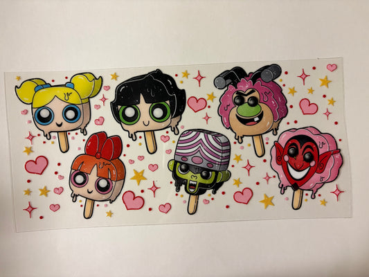 47. Power Puff Girls Popsicle UVDTF