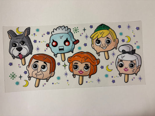 49. Jetsons Popsicle UVDTF