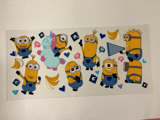 67. Minions UVDTF