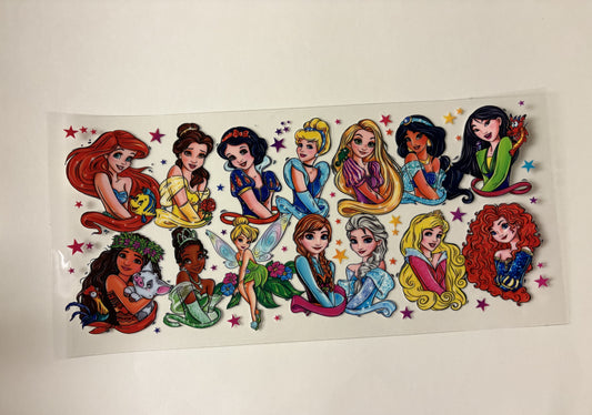 71. All Princess UVDTF