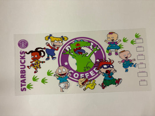 72. Rugrats coffee UVDTF
