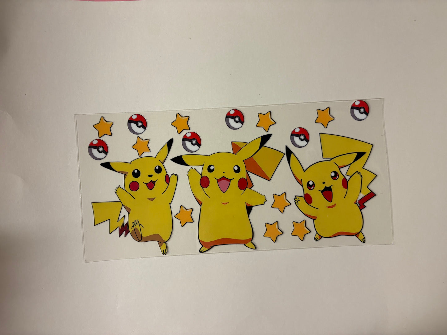 100. Pikachu UVDTF