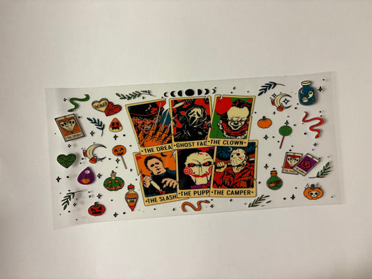 110. Horror Cards UVDTF