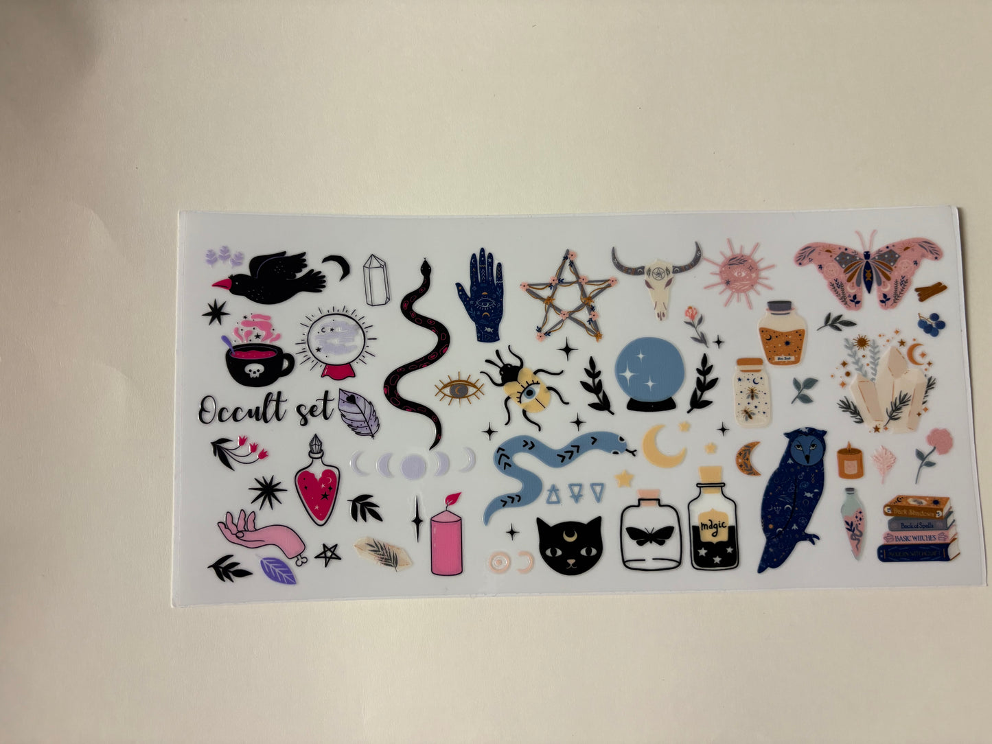 219. Halloween UVDTF Sheets