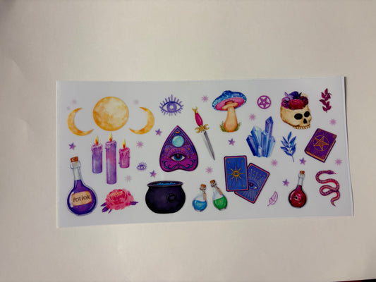 218. Witchy UVDTF Wrap