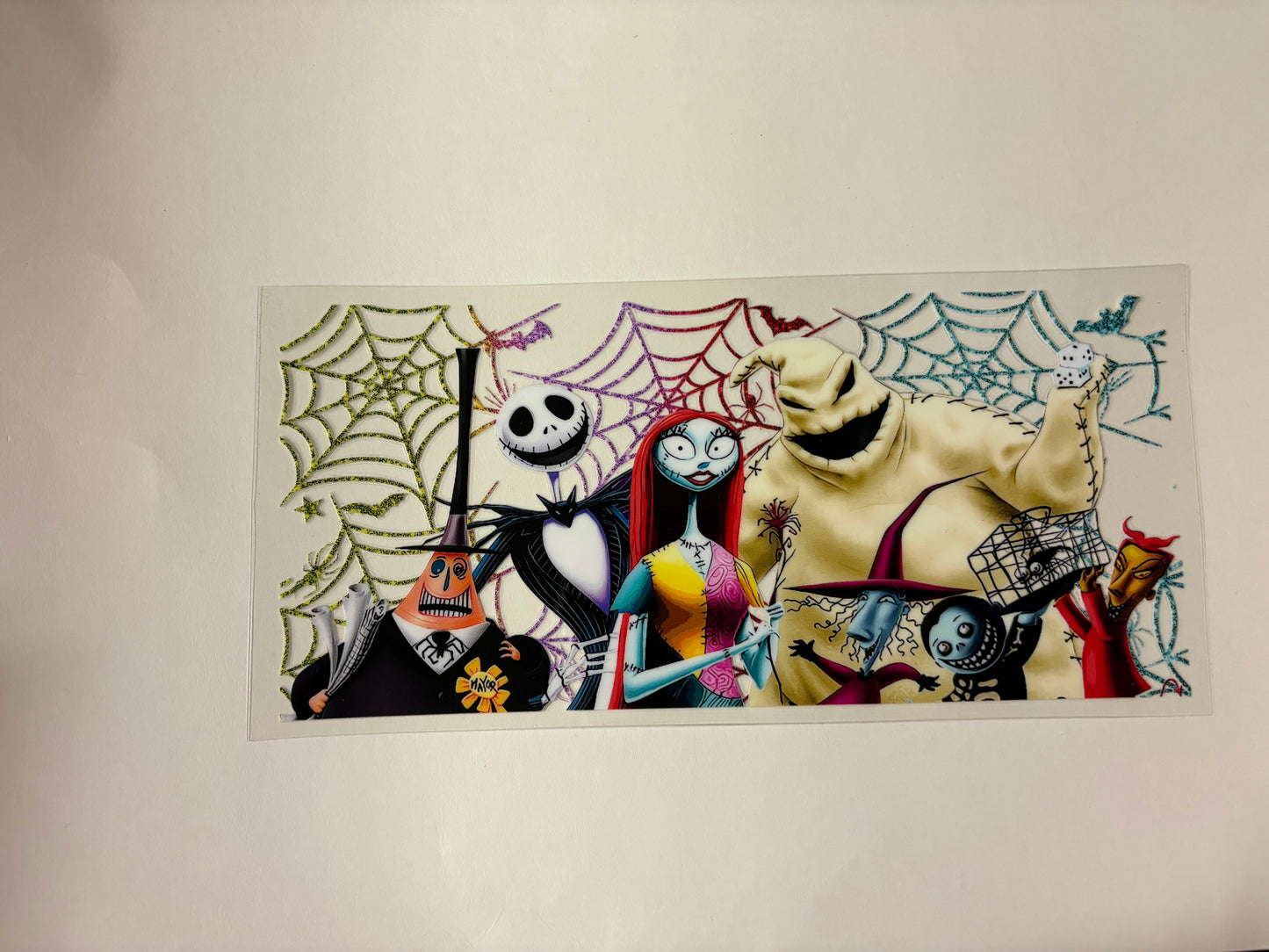 120. Nightmare Before Christmas characters UVDTF