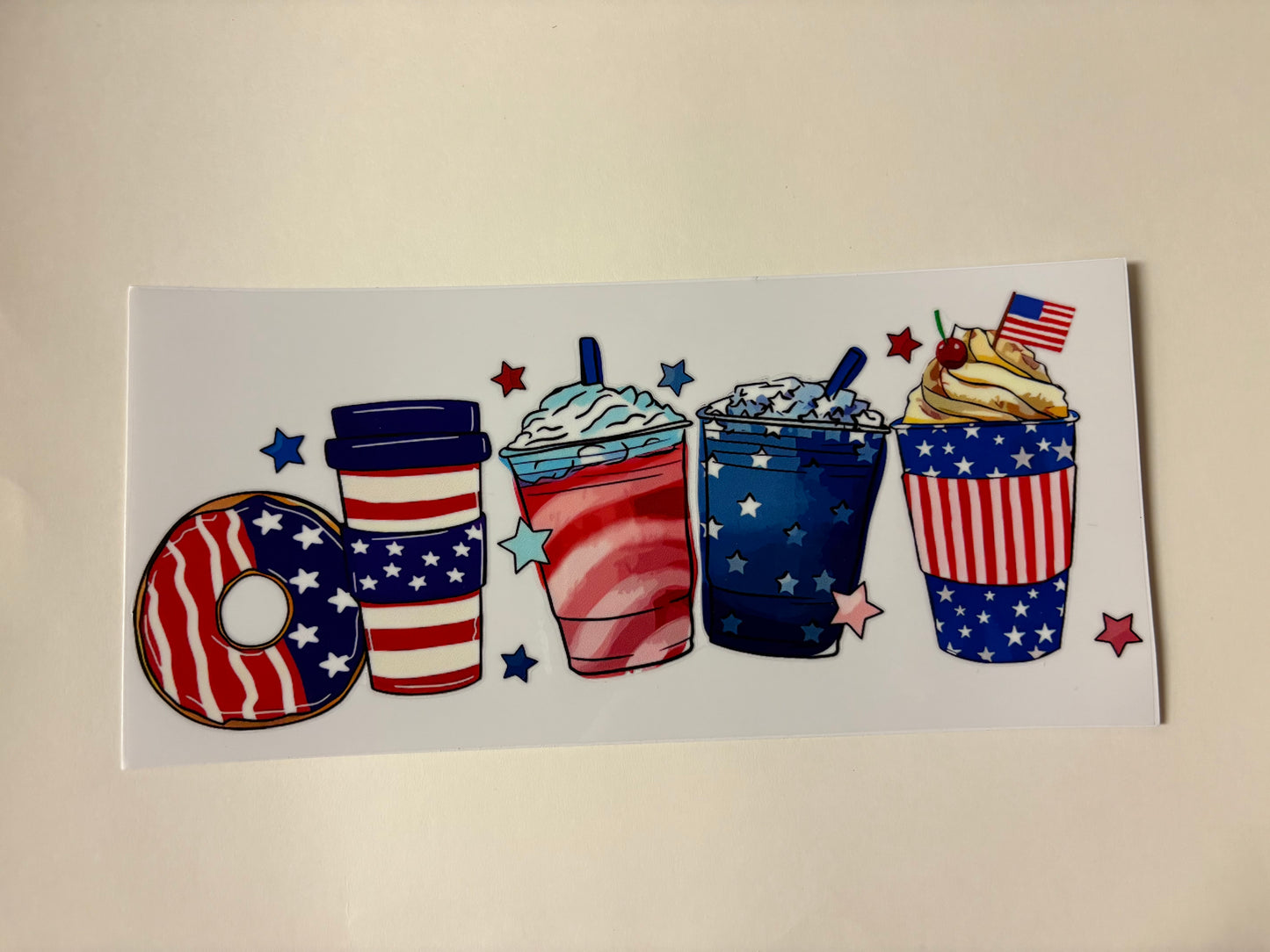 204. 4th of July UVDTF Wraps