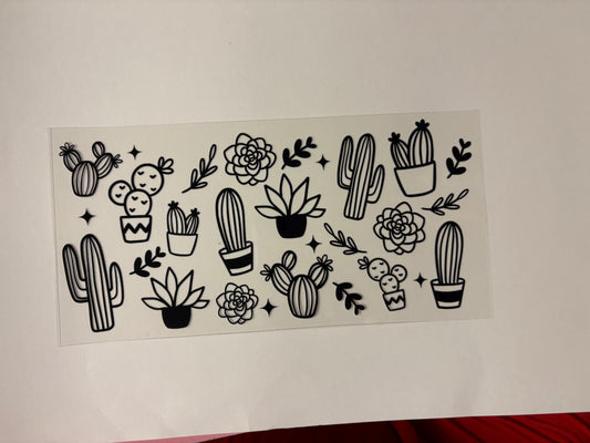 170. Cactus UVDTF Wrap