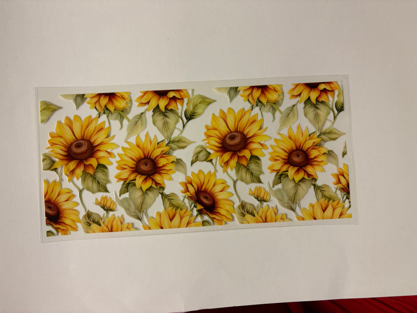 162. Sunflowers UVDTF Wrap