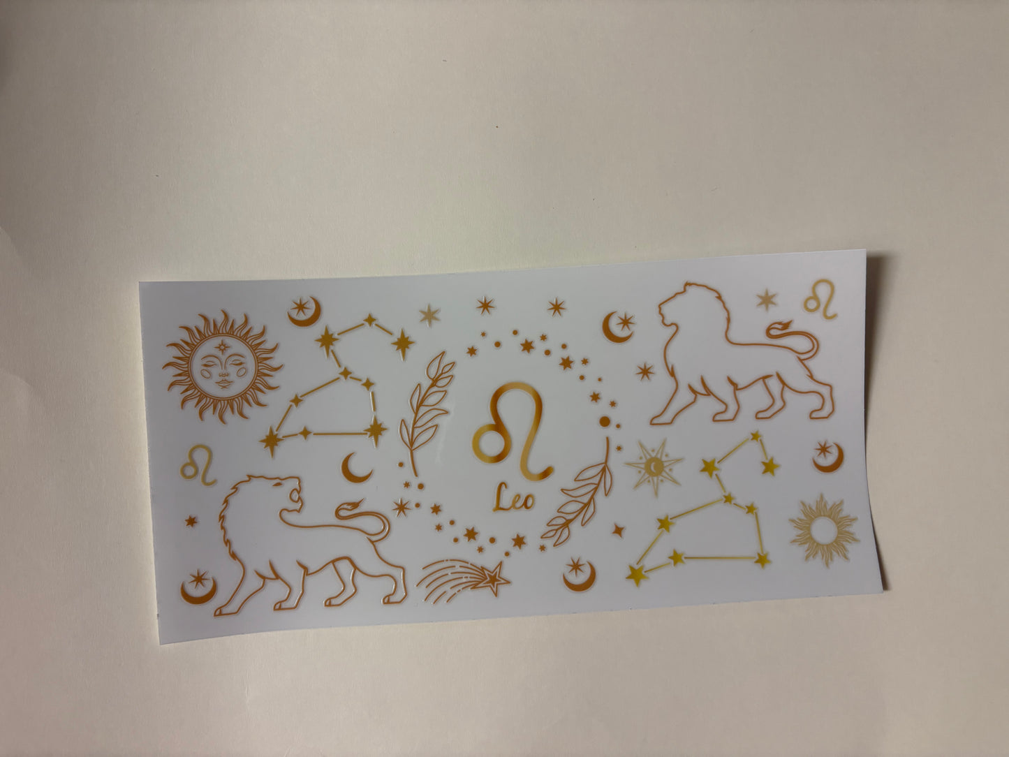 172. All 12 Zodiac Signs UVDTF Wraps