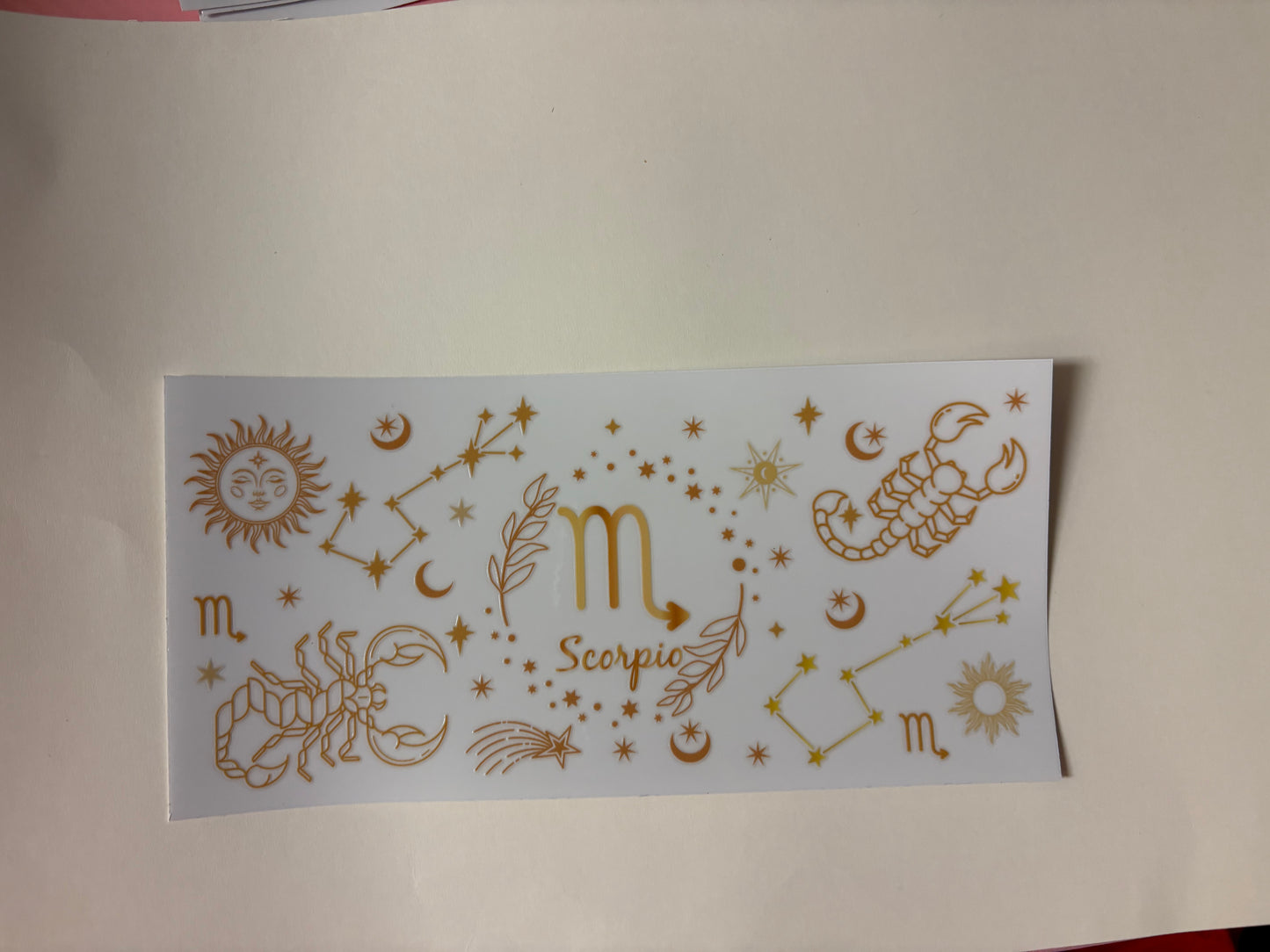 172. All 12 Zodiac Signs UVDTF Wraps