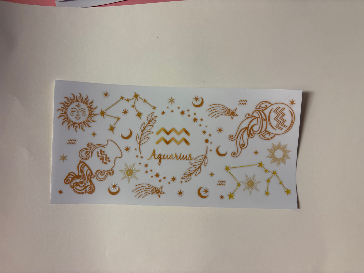 172. All 12 Zodiac Signs UVDTF Wraps