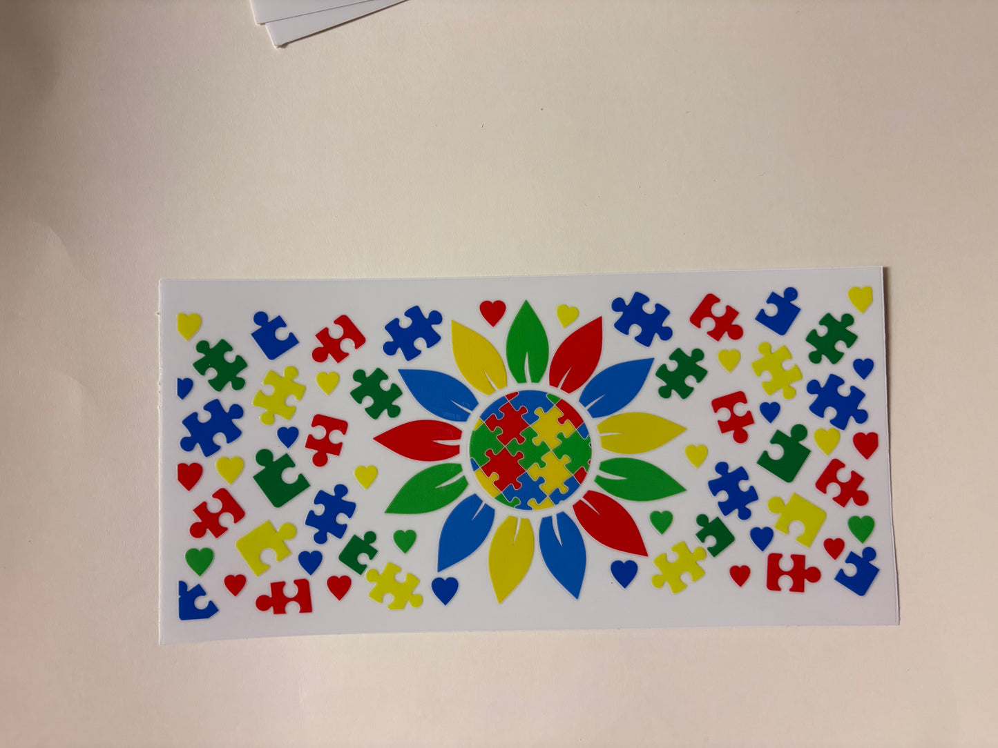 173. Autism Awareness UVDTF Wraps