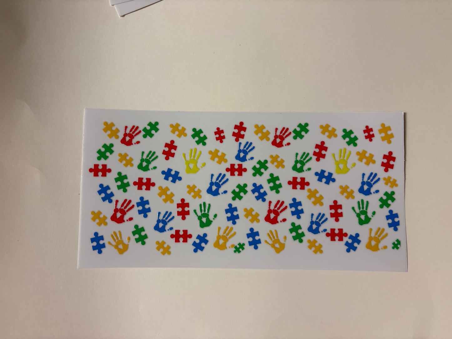 173. Autism Awareness UVDTF Wraps