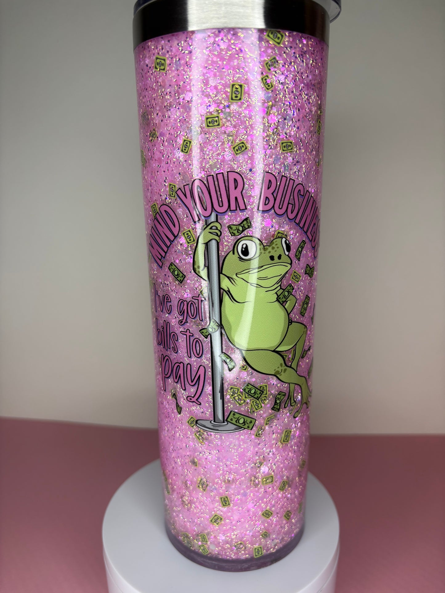 20 oz stainless steel inside