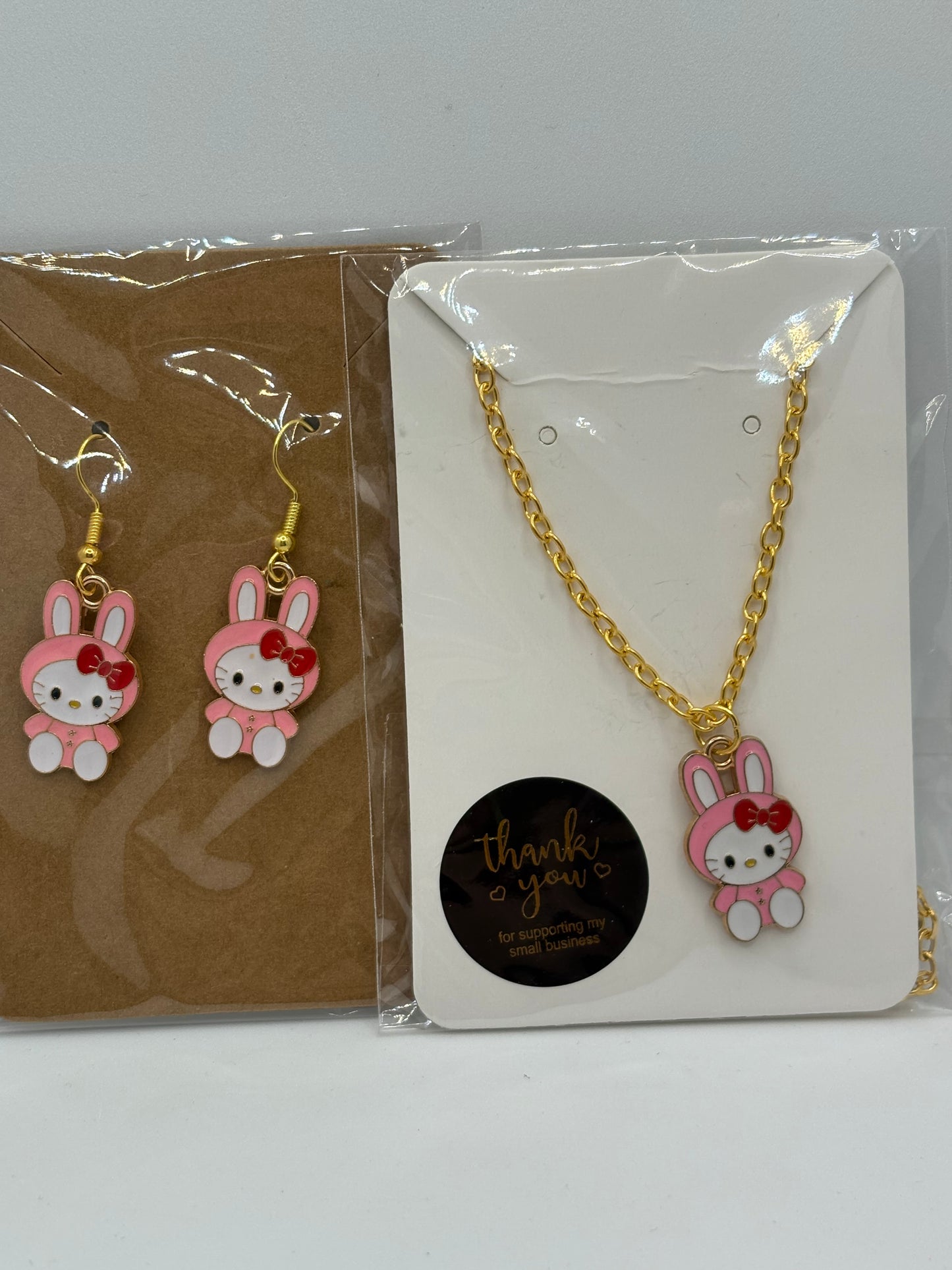HK Necklace and Earrings Set