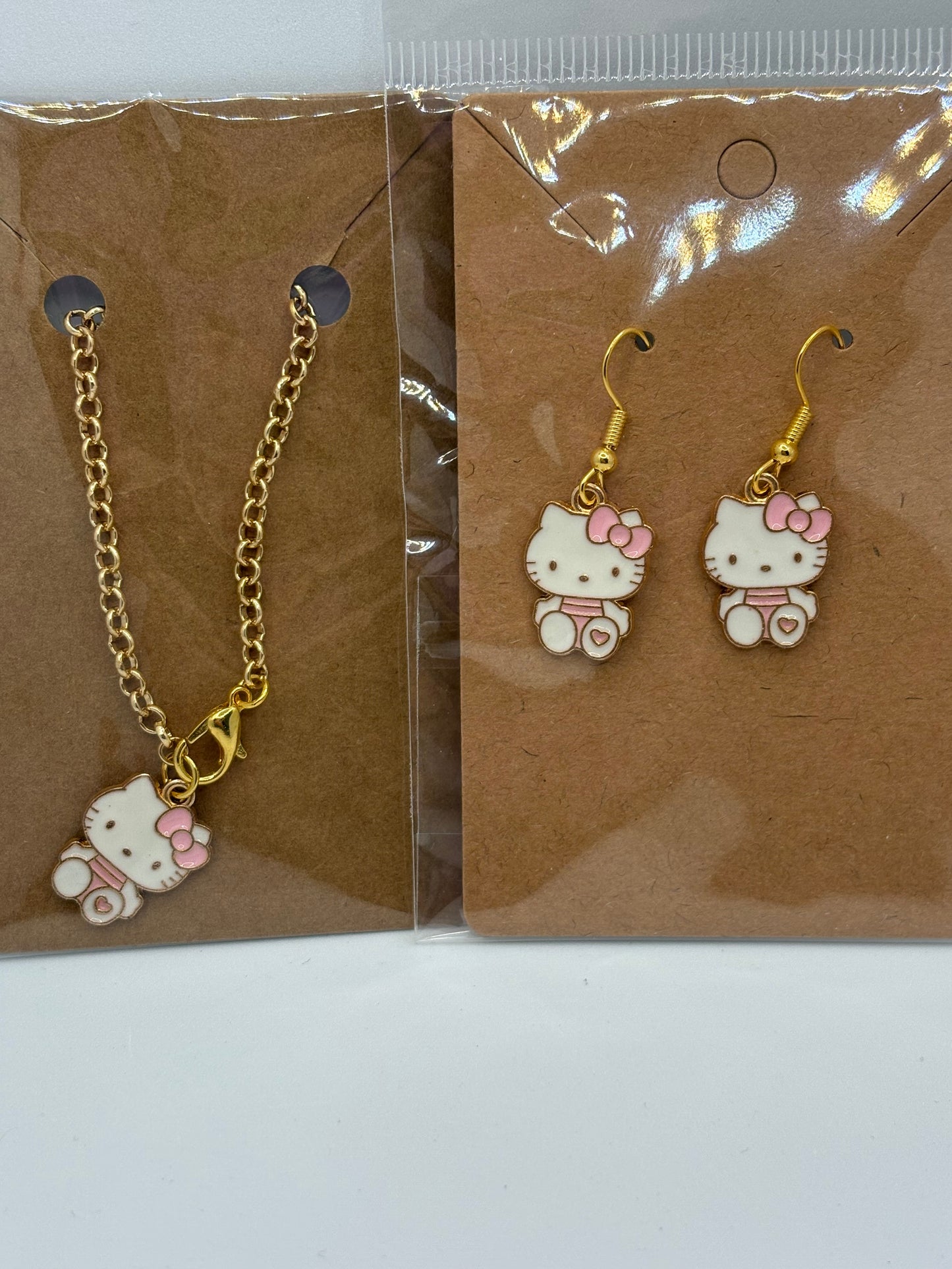 HK Cup Charm and Earrings Set.