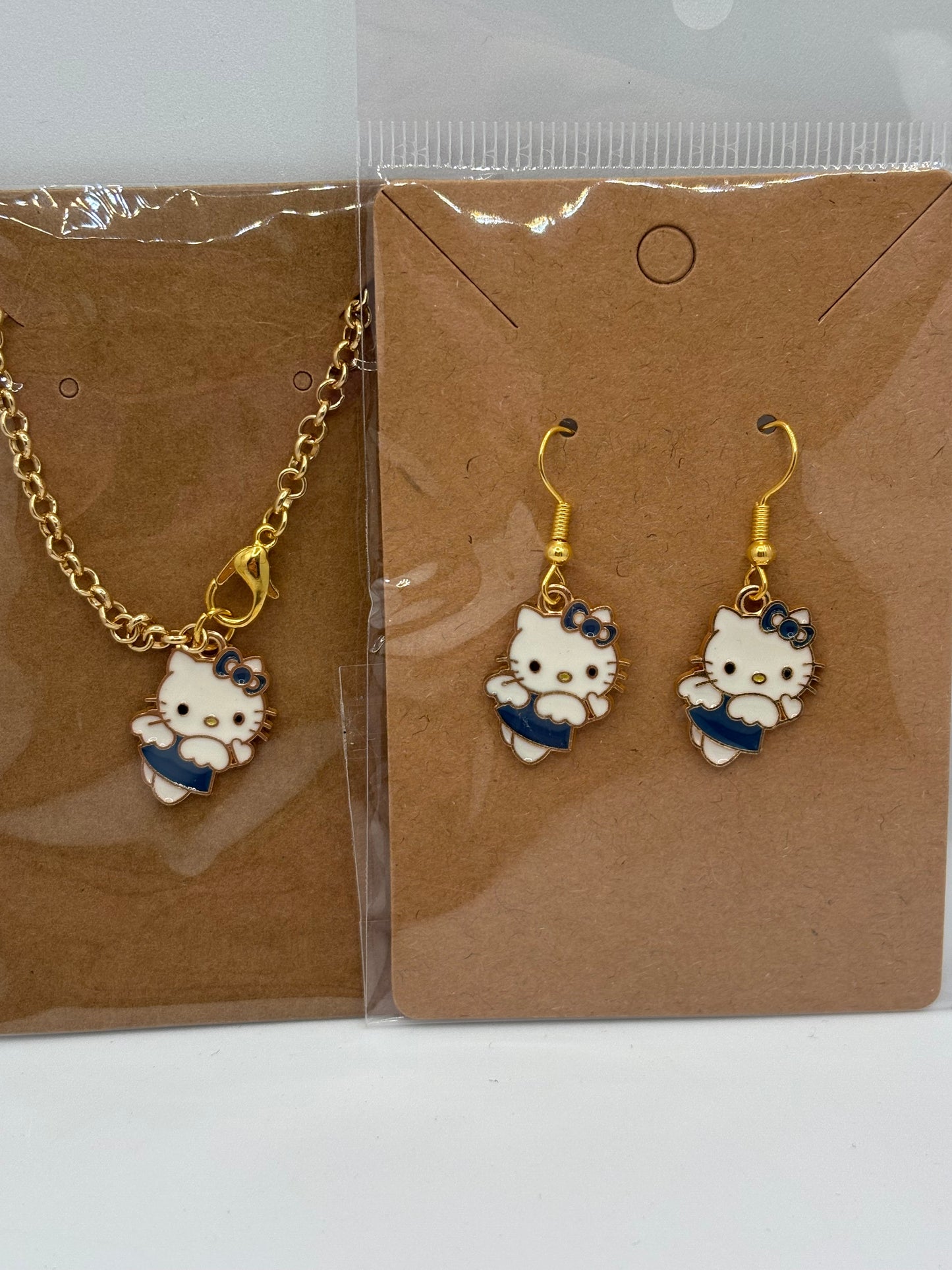 HK Cup Charm and Earrings Set.