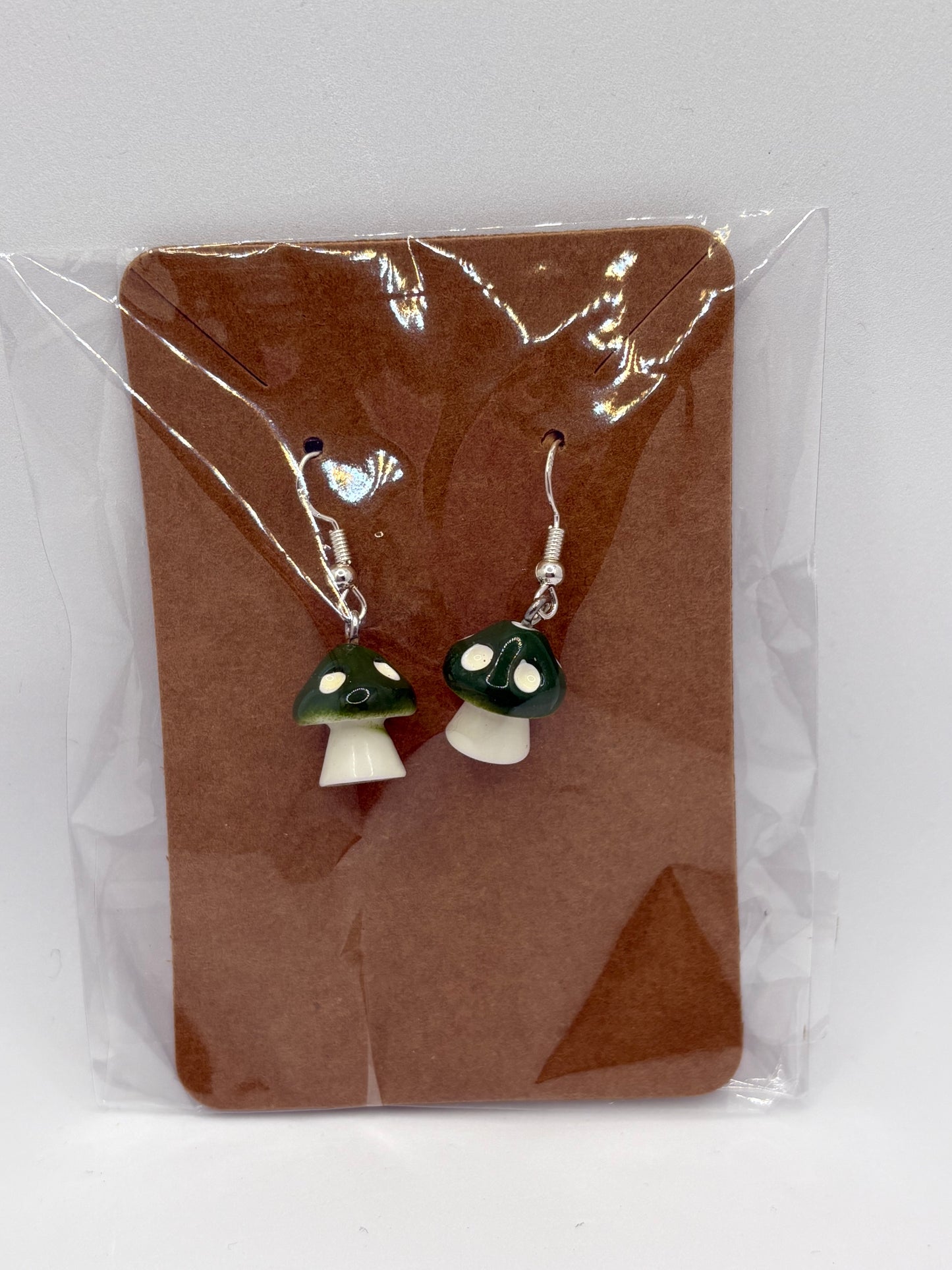 Mushroom Earrings