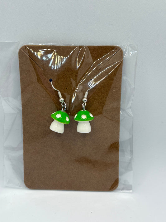 Mushroom Earrings
