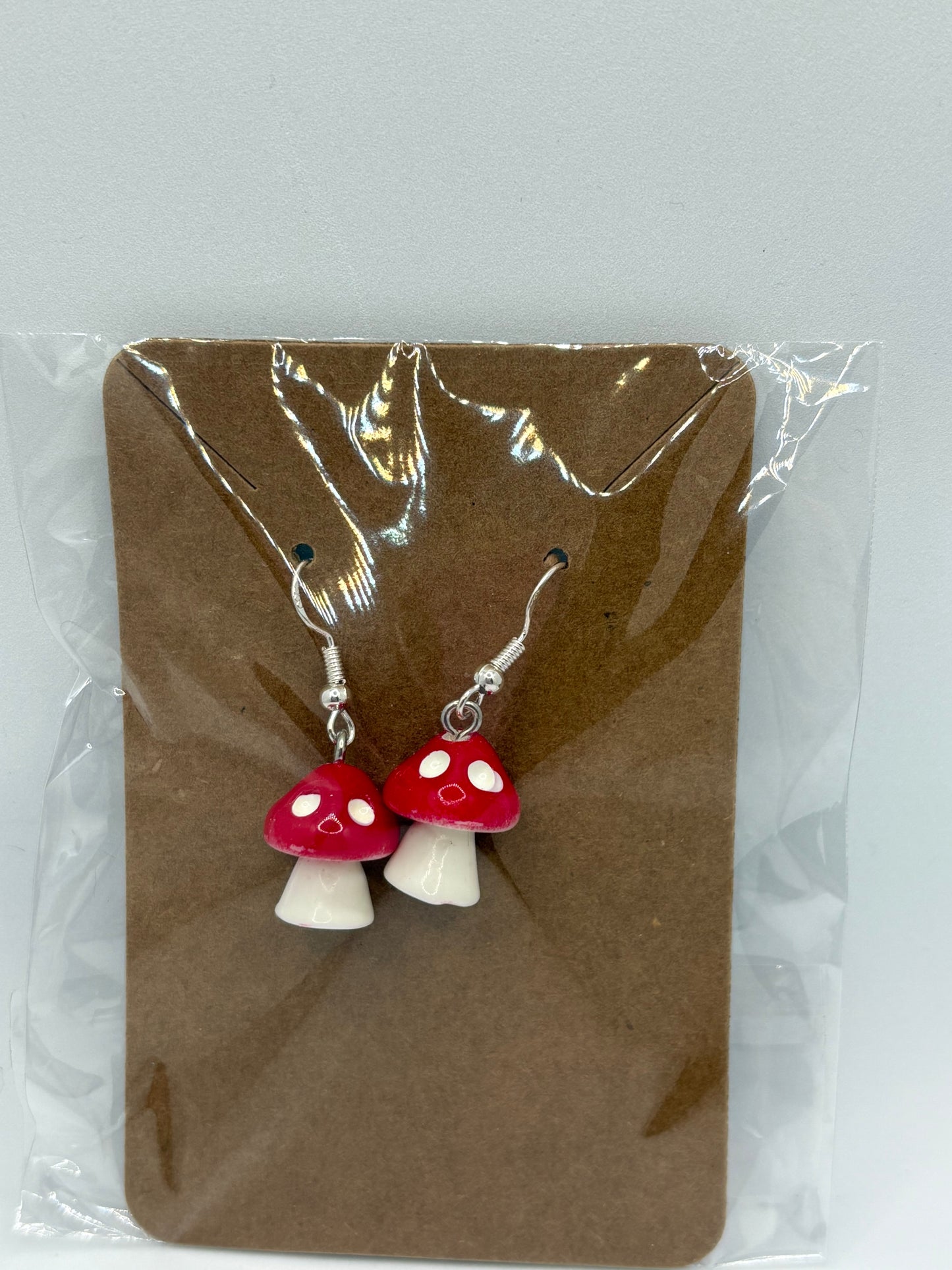 Mushroom Earrings
