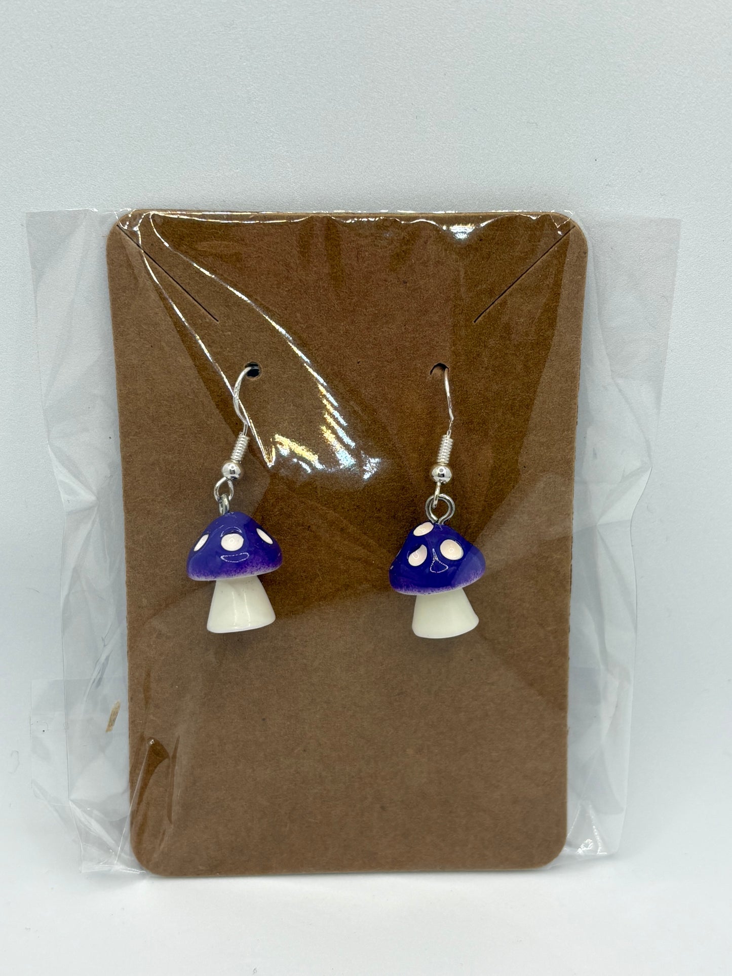 Mushroom Earrings