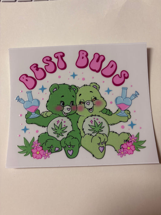 238. Best Buds UVDTF Decal