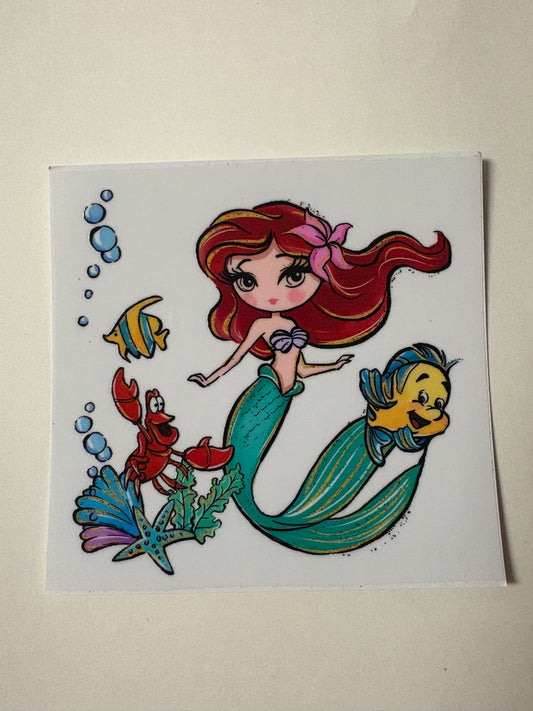 260. Ariel UVDTF Decal
