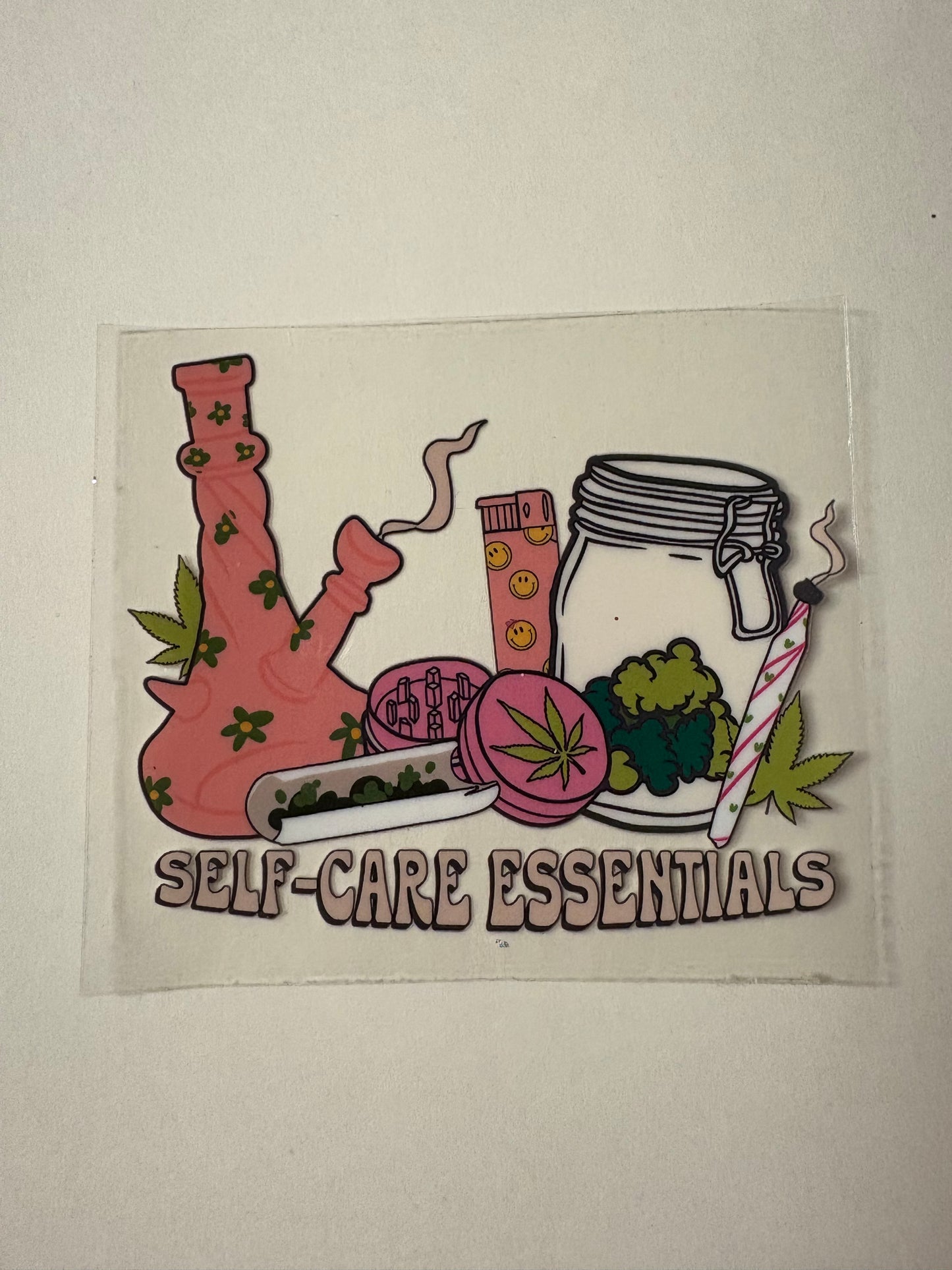 278. Self care UVDTF Decal