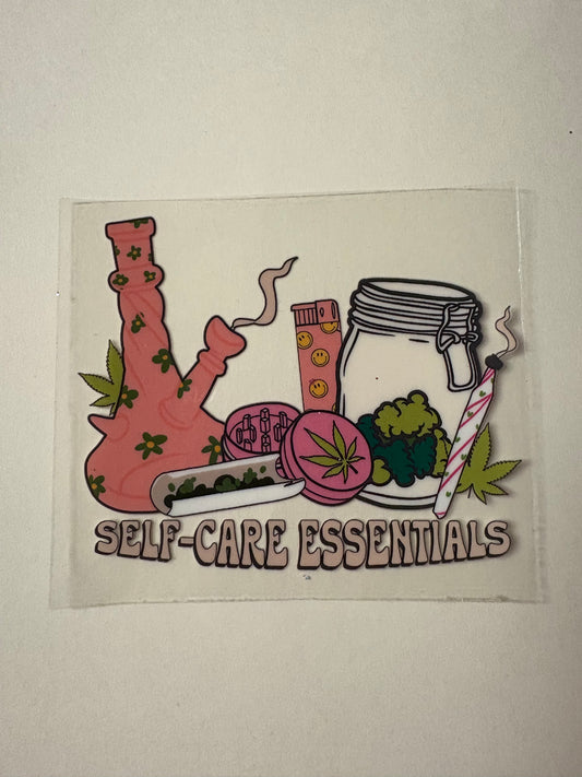 278. Self care UVDTF Decal