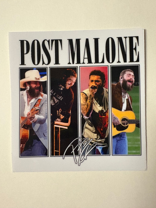 274. Post Malone UVDTF Decal