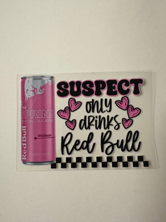 288. Red Bull 2 UVDTF Decal